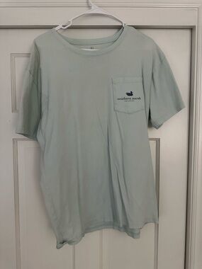 Southern Marsh Men’s Short‑Sleeve Pocket Tee in Pale Mint